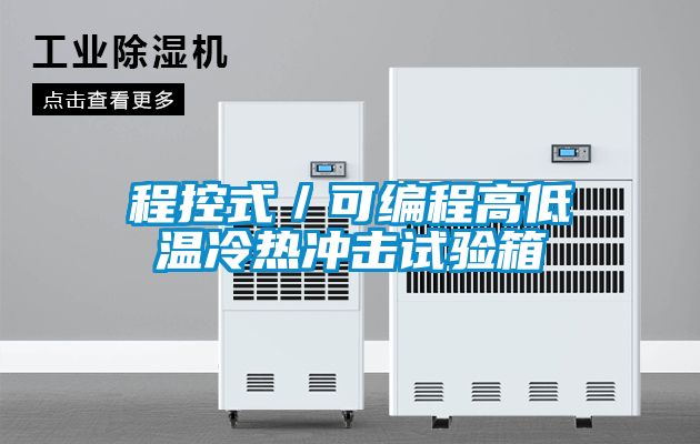 程控式／可編程高低溫冷熱沖擊試驗箱