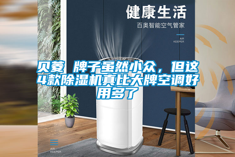 貝菱 牌子雖然小眾，但這4款除濕機真比大牌空調好用多了