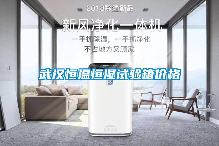 武漢恒溫恒濕試驗箱價格