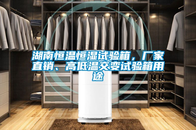 湖南恒溫恒濕試驗(yàn)箱，廠家直銷(xiāo)、高低溫交變?cè)囼?yàn)箱用途