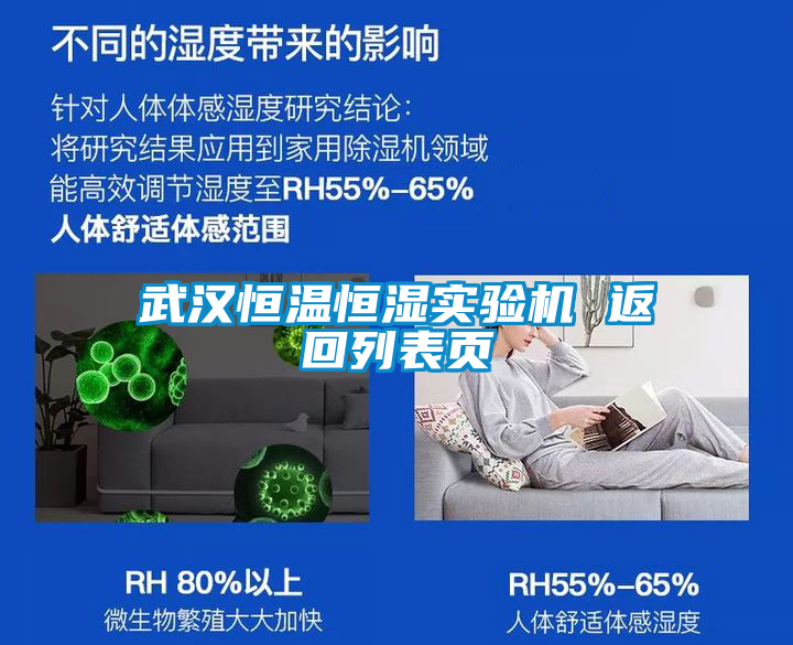 武漢恒溫恒濕實驗機 返回列表頁