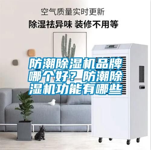 防潮除濕機品牌哪個好？防潮除濕機功能有哪些