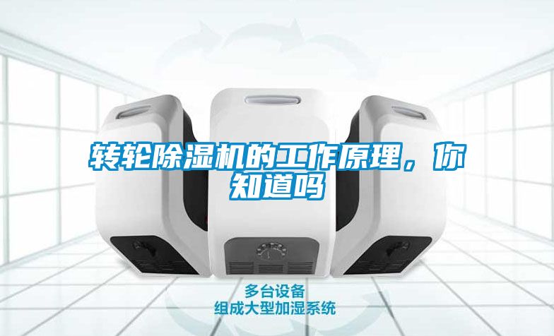 轉輪除濕機的工作原理，你知道嗎