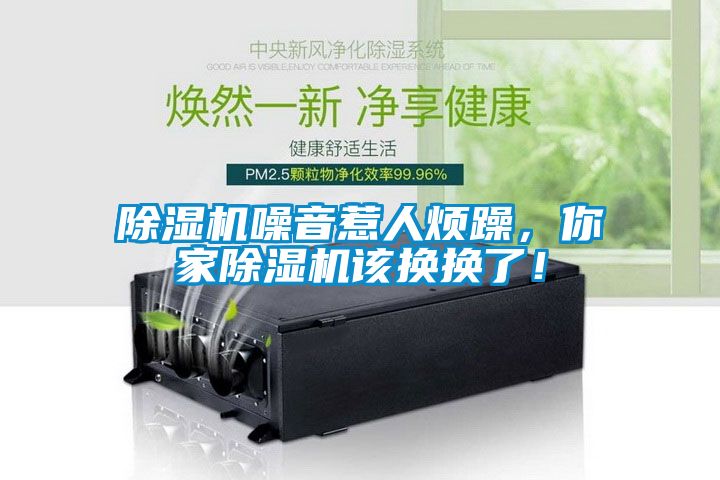 除濕機噪音惹人煩躁，你家除濕機該換換了！