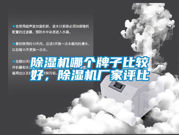 除濕機哪個牌子比較好，除濕機廠家評比
