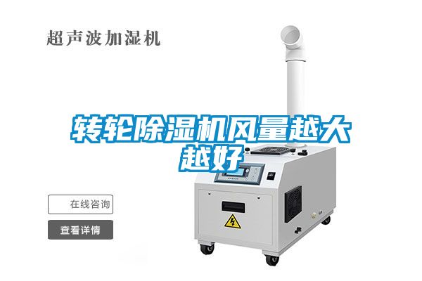 轉(zhuǎn)輪除濕機風(fēng)量越大越好