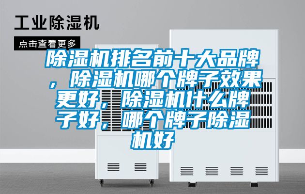 除濕機排名前十大品牌，除濕機哪個牌子效果更好，除濕機什么牌子好，哪個牌子除濕機好