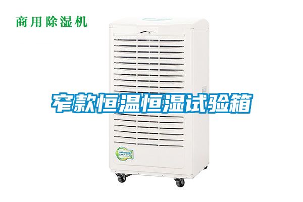 窄款恒溫恒濕試驗箱