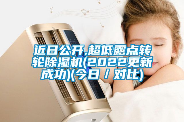 近日公開,超低露點轉輪除濕機(2022更新成功)(今日／對比)