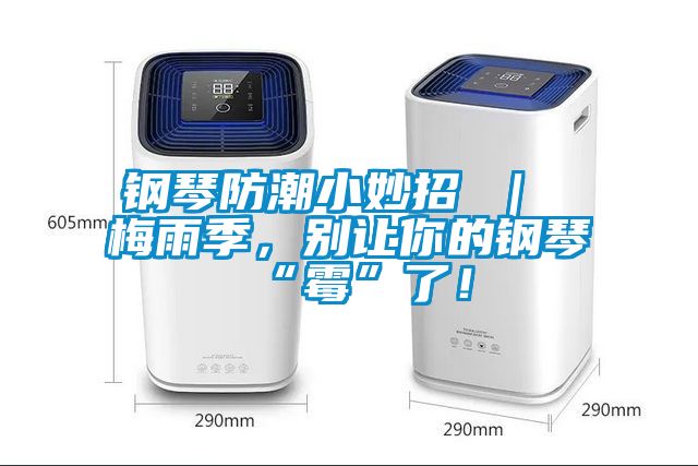 鋼琴防潮小妙招 ｜ 梅雨季，別讓你的鋼琴“霉”了！