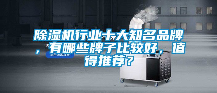除濕機行業十大知名品牌，有哪些牌子比較好，值得推薦？