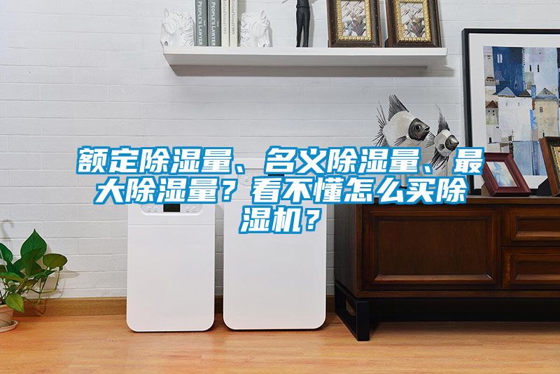 額定除濕量、名義除濕量、最大除濕量？看不懂怎么買除濕機(jī)？