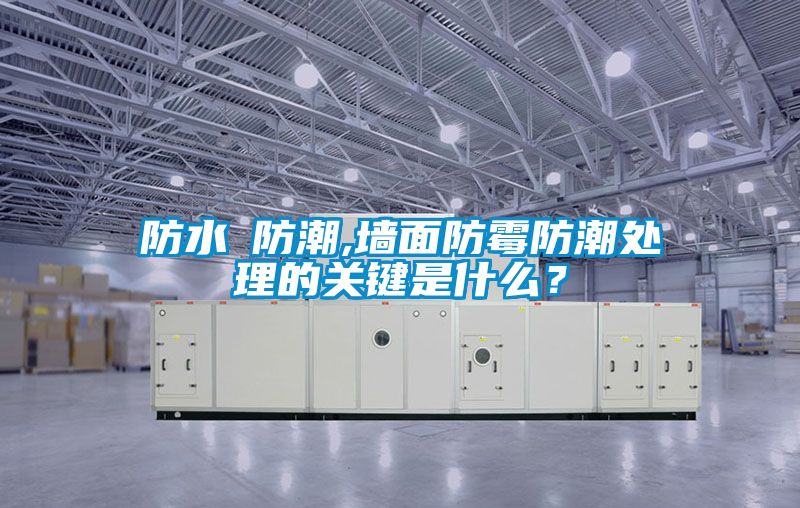 防水≠防潮,墻面防霉防潮處理的關鍵是什么？