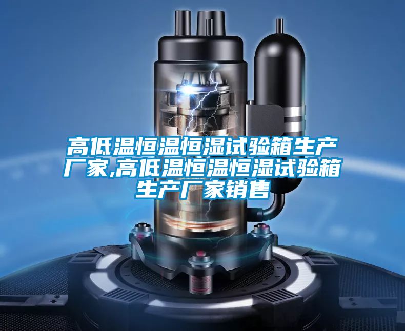 高低溫恒溫恒濕試驗箱生產廠家,高低溫恒溫恒濕試驗箱生產廠家銷售