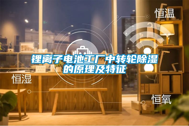 鋰離子電池工廠中轉輪除濕的原理及特征