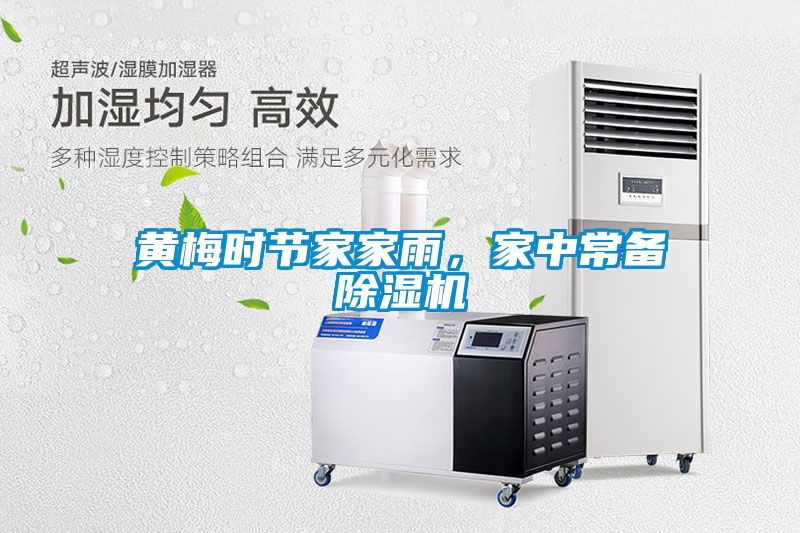 黃梅時(shí)節(jié)家家雨，家中常備除濕機(jī)