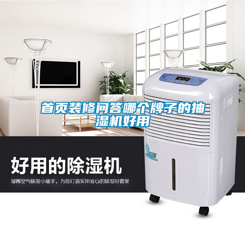 首頁裝修問答哪個(gè)牌子的抽濕機(jī)好用